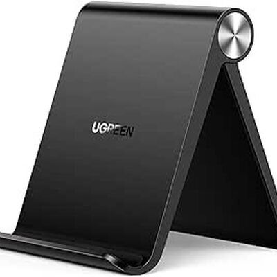 A UGREEN Soporte para Celular, Porta Base Celular Mesa Multi&aacute;ngulo, Phone Stand Ajustable para iPhone 15 14 13 12 Mini Pro MAX XS XR, Huawei, Galaxy S24 S23 Ultra, Xiaomi Redmi.