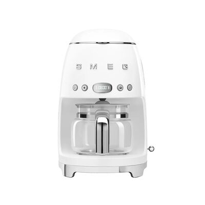 Smeg Cafetera de goteo 10 tazas Blanco