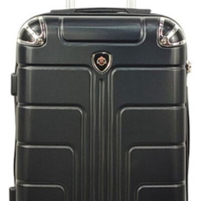 Maleta 10 Kg Cabina C/candado De Seguridad Doble Llanta Negro
