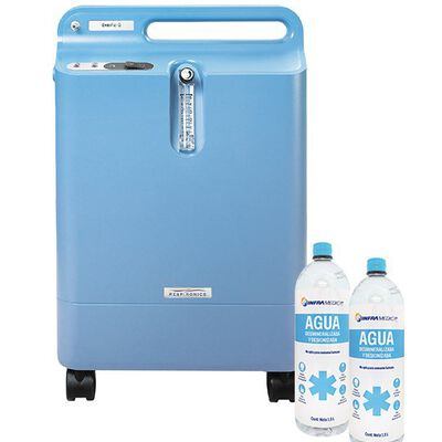 KIT CONCENTRADOR DE OX&Iacute;GENO 5 L EVERFLO PHILIPS + 2 AGUAS