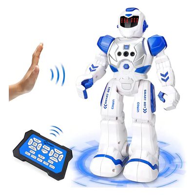 Cowin Robot Programable Azul RC Interactivo Control Remoto y Gestos