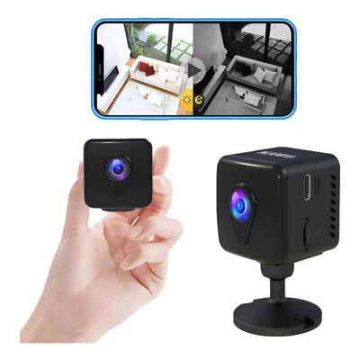 Mini C&aacute;mara Esp&iacute;a 1080p Wifi Con Bater&iacute;a Recargable 7 Horas Malubero