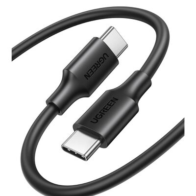 Cable Ugreen USB-C a USB-C 1m 60W 3A Carga R&aacute;pida 480Mbps