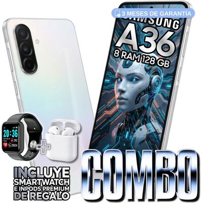 Samsung Galaxy A36 128 Gb 8 Ram Blanco