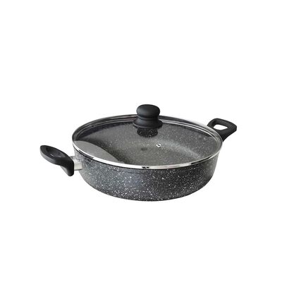 Westinghouse Arrocera Antiadherente de M&aacute;rmol Negro 28 cm / 3.7 L (WCCC0009L28MBB)