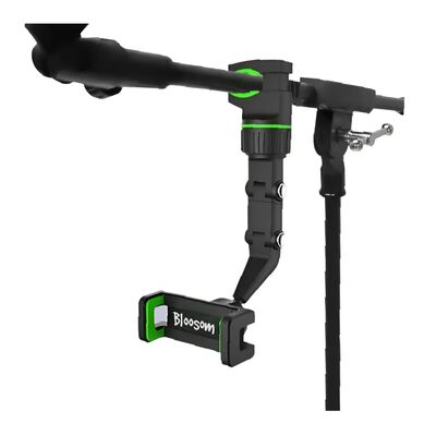 Soporte De Celular Base De Micr&oacute;fono Atril Pedestal Tripie. Negro