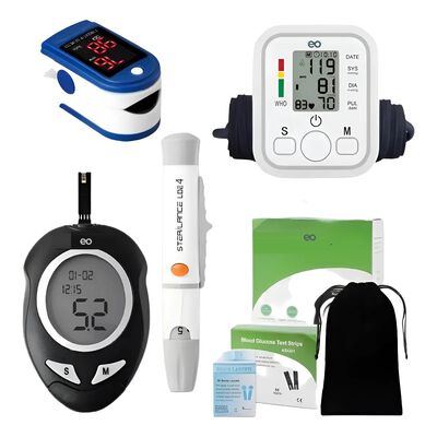 Glucometro Digital Medidor Presi&oacute;n Arterial Vd Verde