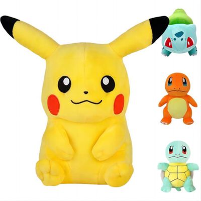 Peluche Pok&eacute;mon Original Pikachu Amarillo