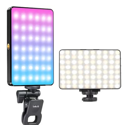 L&aacute;mpara De Tel&eacute;fonos C&aacute;mara Luz Rgb Para Celular Recargable