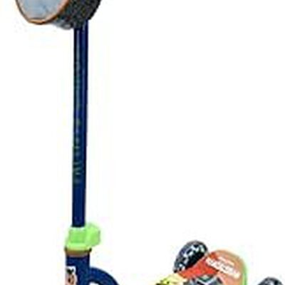 A Apache Scooter 3 Ruedas Bolsa Y Luces Star Wars +4, Azul.