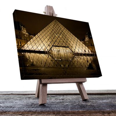 Cuadro Decorativo Museo de Louvre Paris 45X30