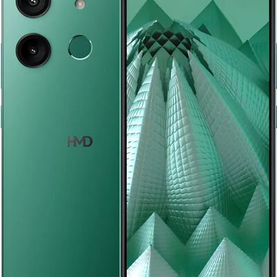 Smartphone Hmd Aura Dual Sim 4+4gb Ram / 128gb Desbloqueado Verde Glaciar
