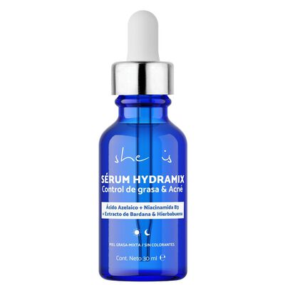 Serum Hydramix Matificante control de grasa 30ml, She is skincare