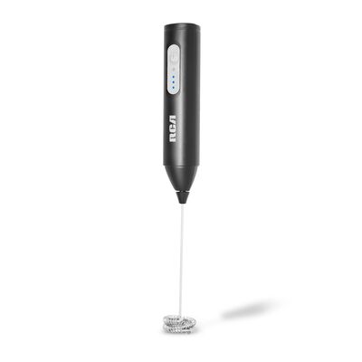 RCA Espumador de Leche El&eacute;ctrico Recargable RC-60 Port&aacute;til de Acero Inoxidable.