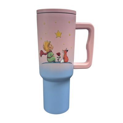 Termo de acero inoxidable multicolor mate, El principito