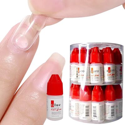 Pegamento Resina Economico U&ntilde;as Postizas Acrilicas 36 Piezas
