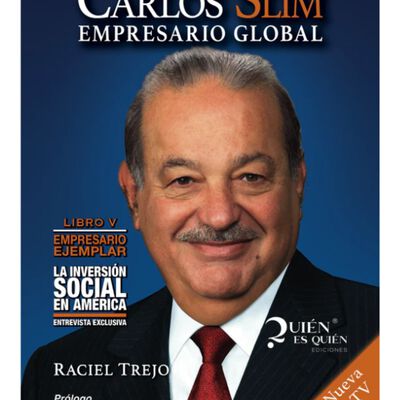 Libro Carlos Slim: Tomo 5 | Empresario Global | Pasta Dura.