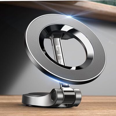 LISEN Soporte Celular Autom&oacute;vil Magn&eacute;tico, [24 imanes N55] Porta Celular Auto Tablero, Universal Base Celular Auto para iPhone 15 Pro MAX Mini 14 13 12, Galaxy S23 S22 Ultra, Motorola, Xiaomi, Huawei.