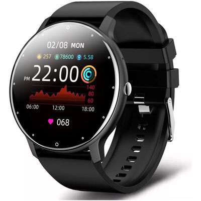 Smartwatch Deportivo Impermeable Negro