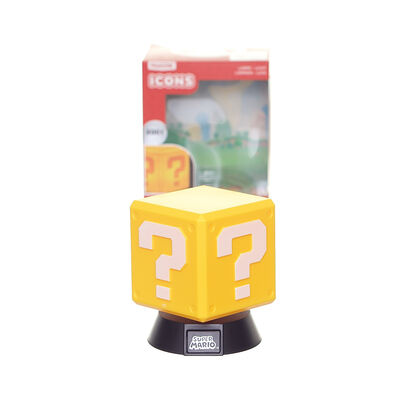 Lámpara Question Block Icon Super Mario
