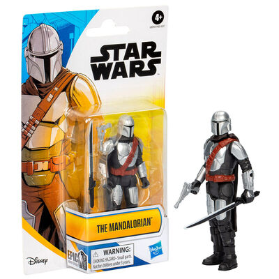 Figura de acción Star Wars Epic Hero El Mandaloriano