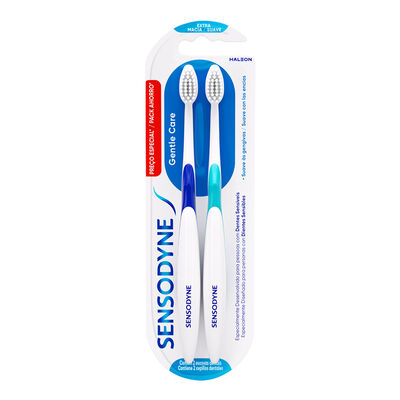 Cepillo Dental Gentle Care 2 Piezas Sensodyne