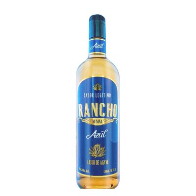 Licor De Agave Rancho Mi Nina Azul 1l