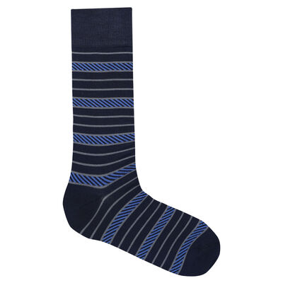 Calcet&iacute;n FLORSHEIM Rayas Marino Poli&eacute;ster para Hombre