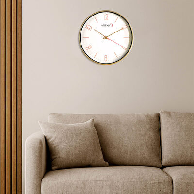 Reloj de Pared Steiner Color Blanco STWA25-279WH