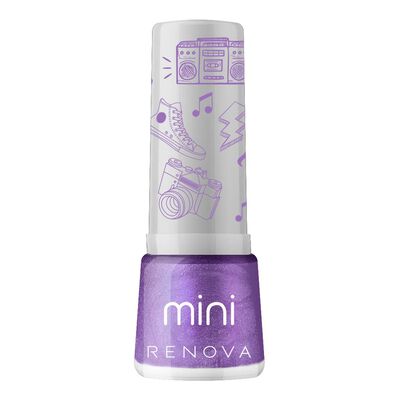 Esmalte Renova Mini Elisa Lila Nacarado