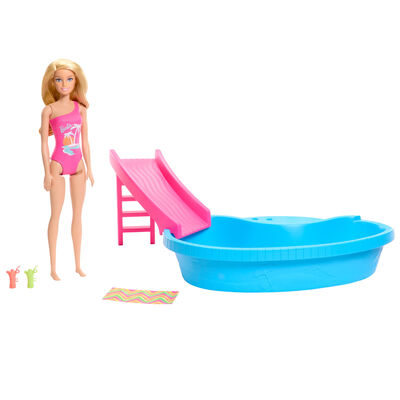 Alberca Glam con Mu&ntilde;eca Barbie