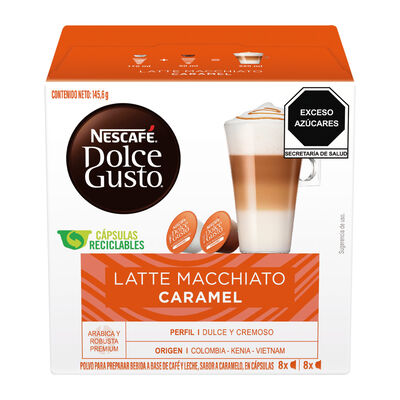 Cápsulas Caramel Macchiato Nescafé Dolce Gusto