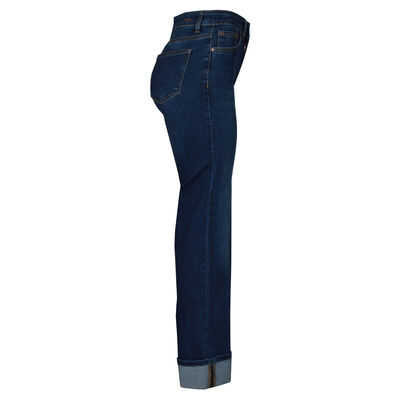 Jeans Recto con Bolsillos Philosophy Color Azul Obscuro Talla 1 para Mujer