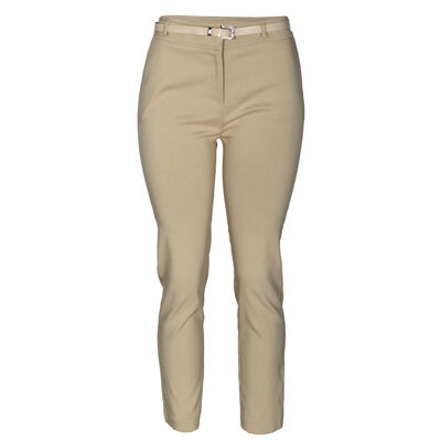 Pantal&oacute;n Recto Liso con Cintur&oacute;n Philosophy Talla Mediana para Mujer