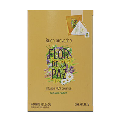 Te Provecho Flor De La Paz 16 Sobres