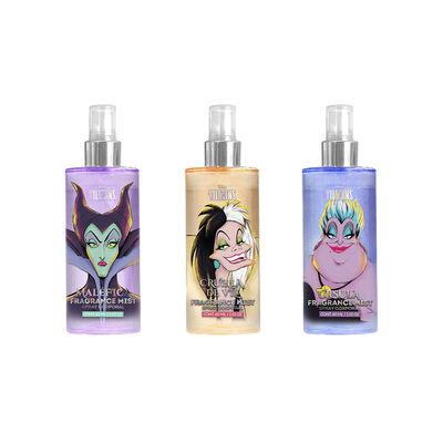 Disney Set de Body Mist con Glitter Villanas