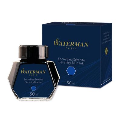 Frasco tinta Waterman color azul