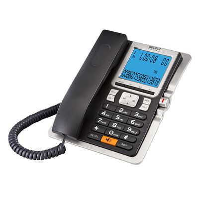 Teléfono Alámbrico Select Sound 8028 Negro