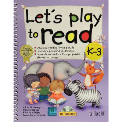 LetS Play To Read K-3. Cd Included