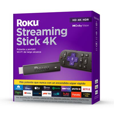 Roku Streaming Stick 4K | Transmite 4K/HDR/Dolby Vision