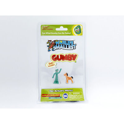Juego de Mesa Worlds Smallest Gumby & Pokey Novelty