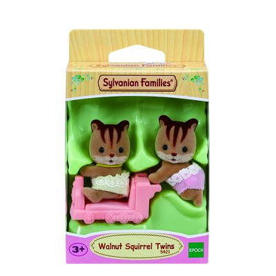 Gemelos Ardilla de la Nuez Sylvanian Families
