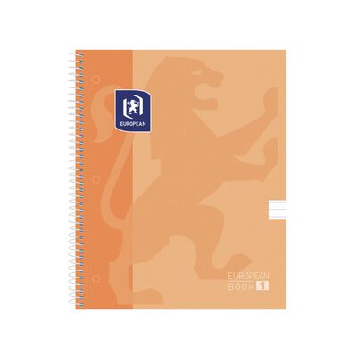 Cuaderno Espiral European Rayas Durazno Pelikan