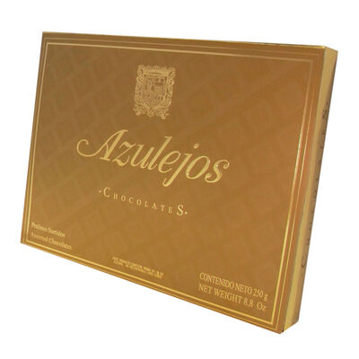 Caja de Chocolates Dorada de 250 gramos Sanborns