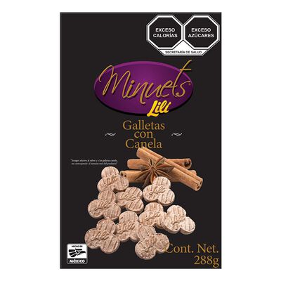 Minuets Lili Galletas con Canela