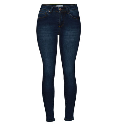 Jeans Skinny con Bolsillos Philosophy Color Azul Obscuro Talla 1 para Mujer