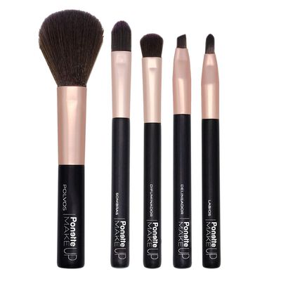 Set de Viaje 5 Brochas Ponette Make Up