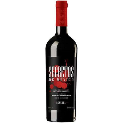 VINO TINTO SECRETOS DE MEXICO RESERVA CABERNET SAUVIGNON