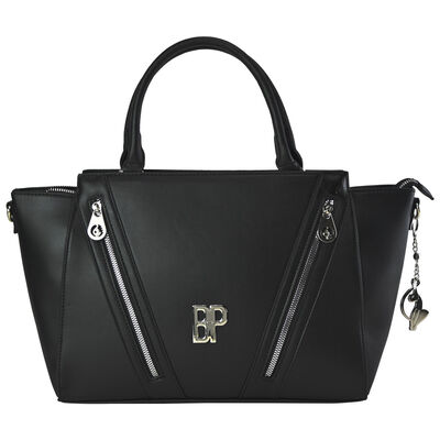 Bolsa Satshel Baby Phat Negro para Mujer