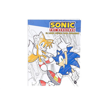 Sonic The Hedgehog El Libro Oficial Para Colorear